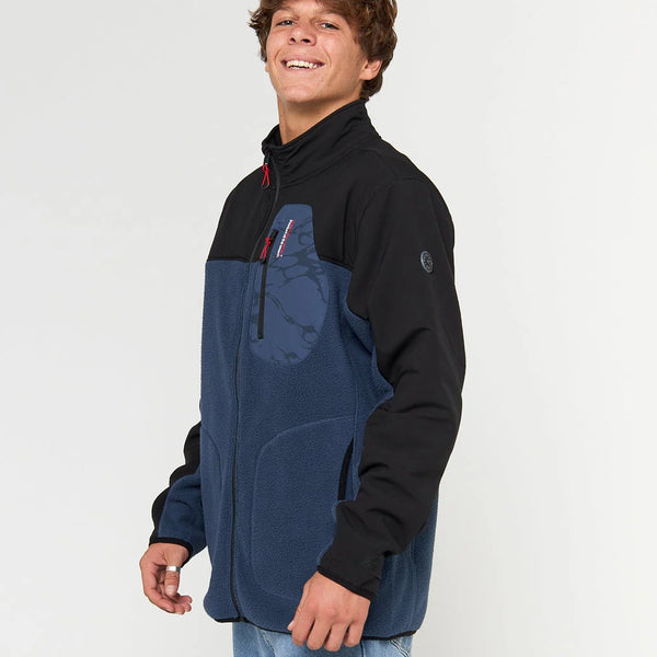 Chaqueta Rip Curl Anti Series Search Zip Crew Light Navy