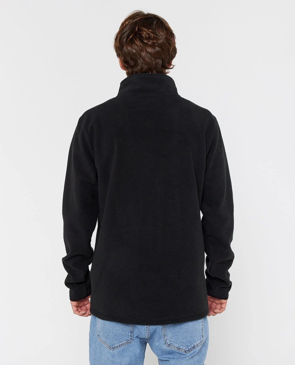 Sudadera Rip Curl Search Forro Polar Black