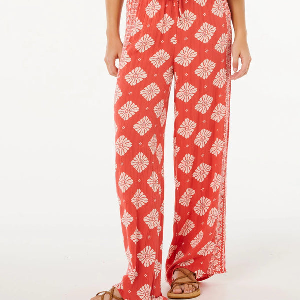 Pantalones Rip Curl Wide Ventura Red