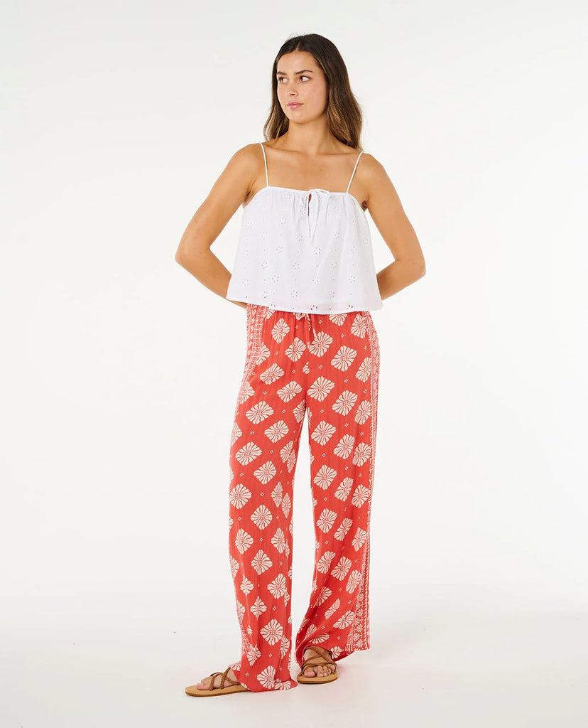 Pantalones Rip Curl Wide Ventura Red