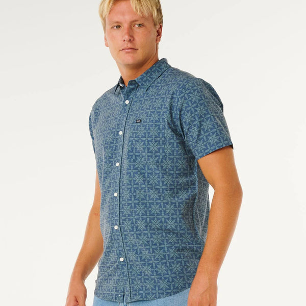 Camisa Rip Curl Aerotech Blue Lagoon