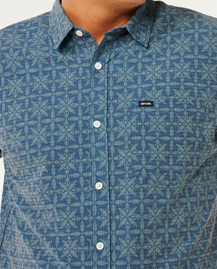 Camisa Rip Curl Aerotech Blue Lagoon