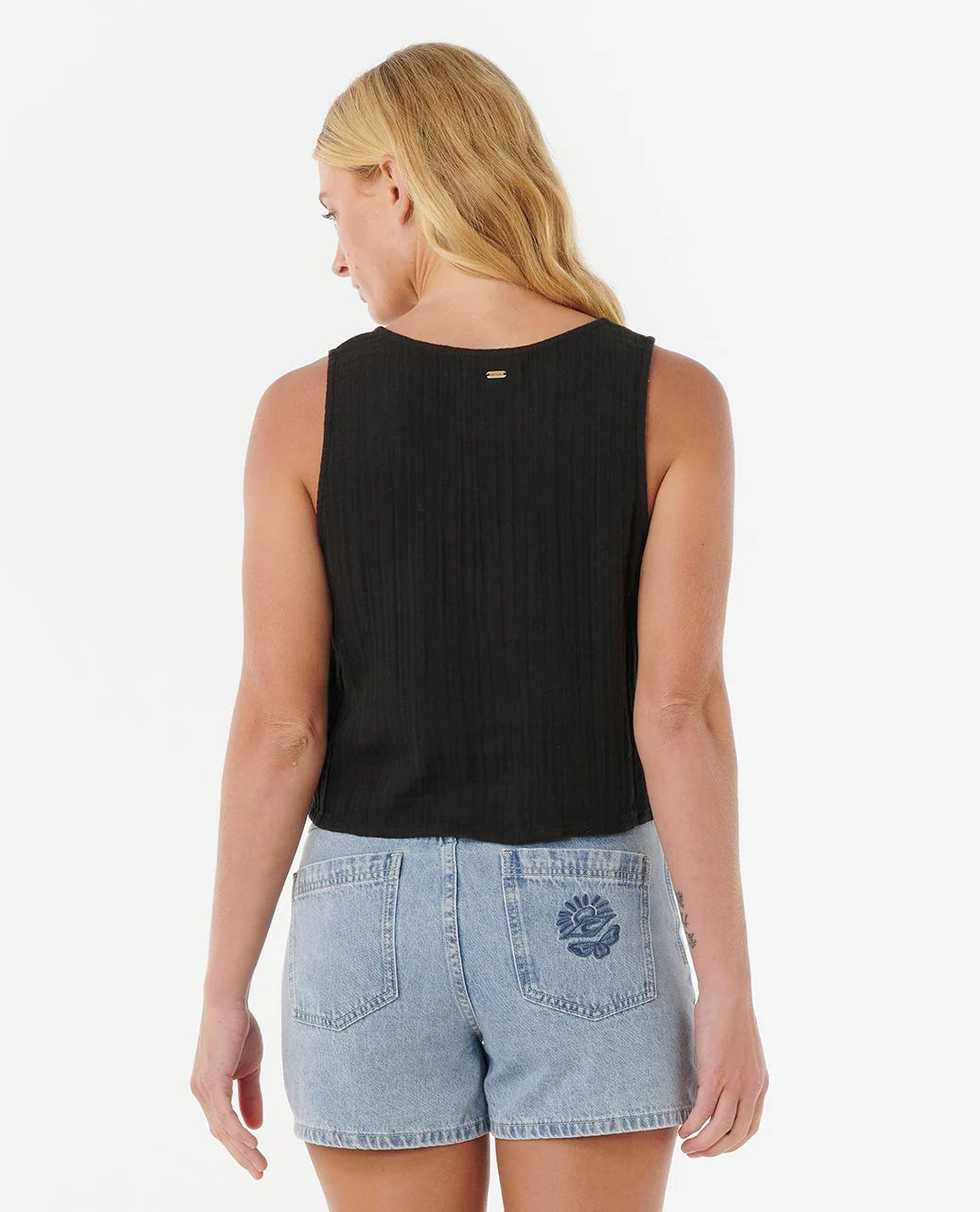 Top Rip Curl Premium Surf Tank Black