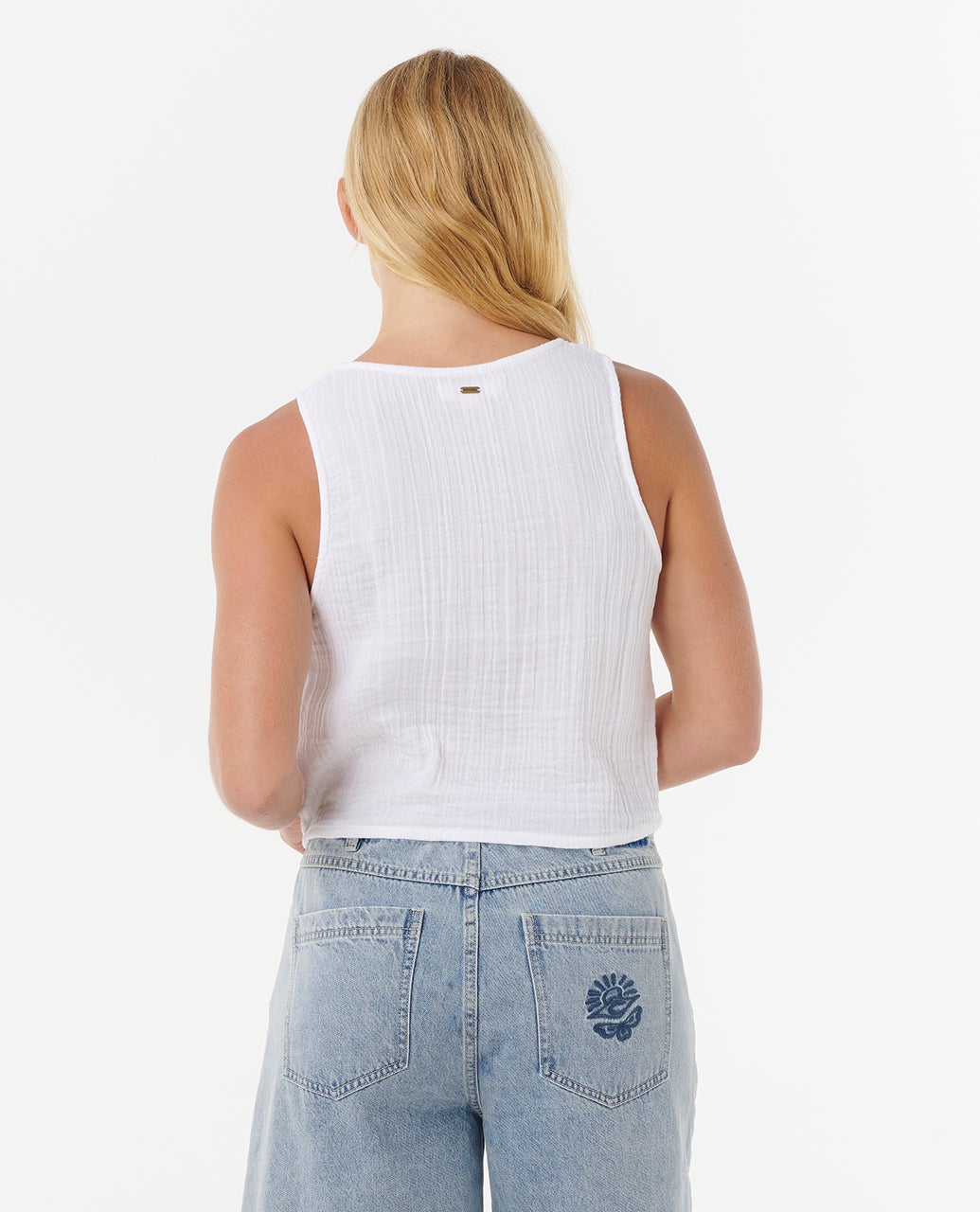 Top Rip Curl Premium Surf Tank White