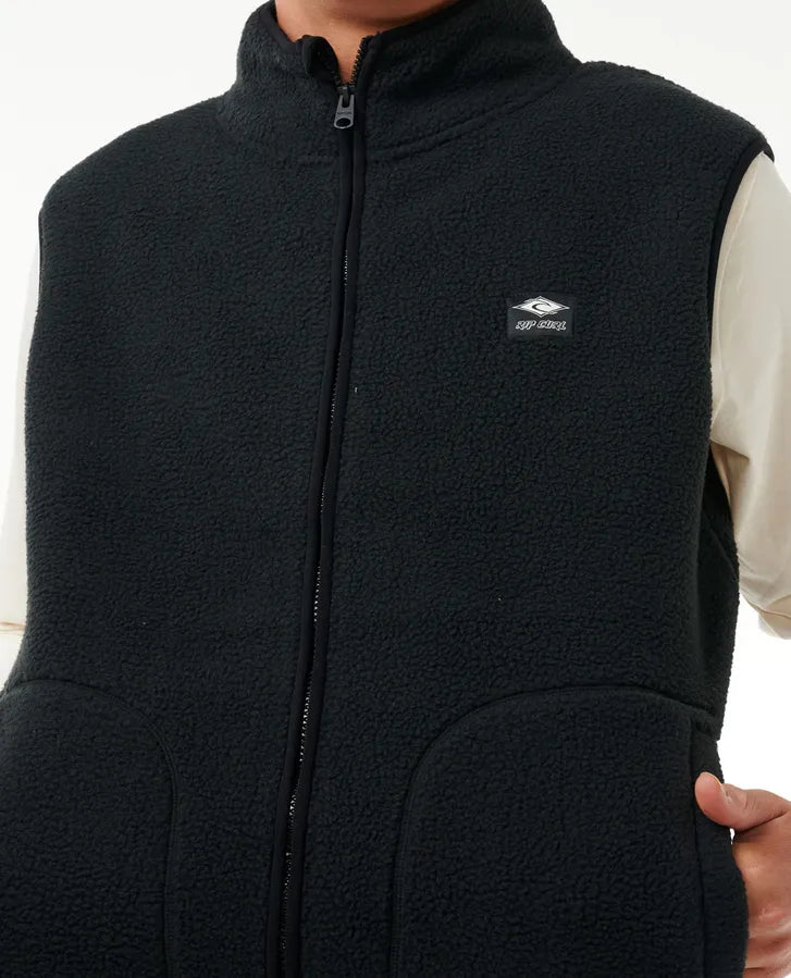 Chaleco Rip Curl Polar Vest Black