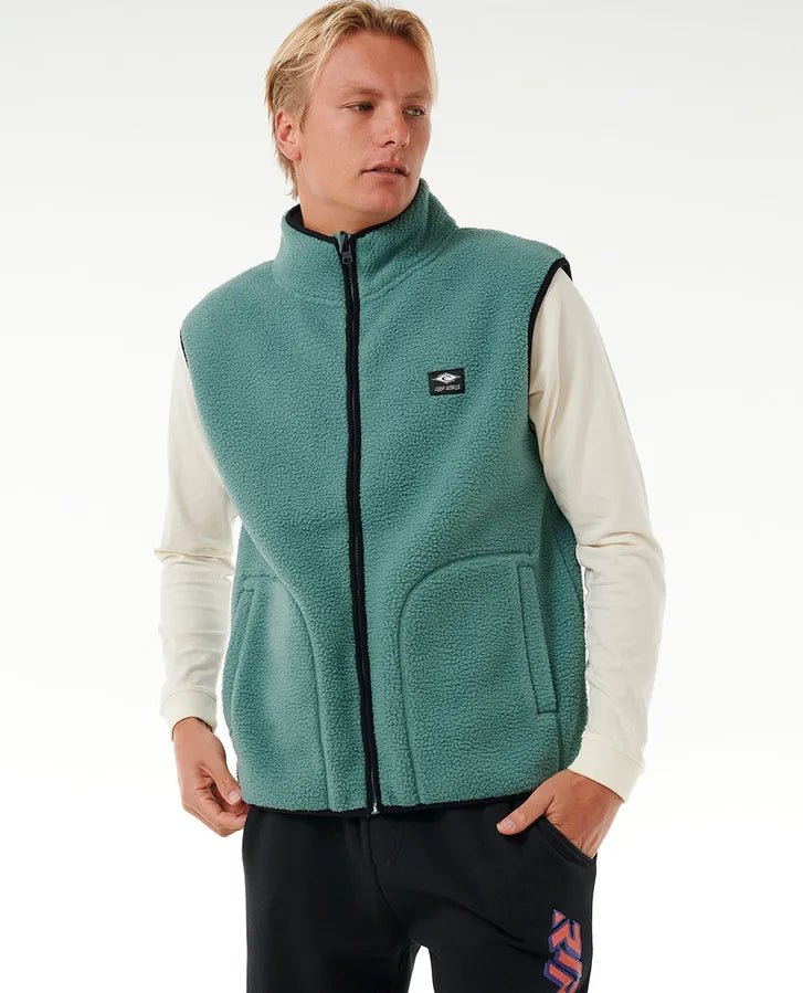 Chaleco Rip Curl Polar Vest Blue Stone