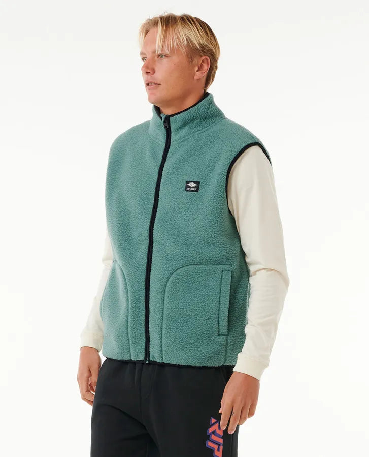 Chaleco Rip Curl Polar Vest Blue Stone