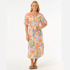 Vestido Largo Rip Curl Cala Vadella Multifloral
