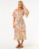 Vestido Largo Rip Curl Cala Vadella Multifloral