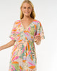 Vestido Largo Rip Curl Cala Vadella Multifloral