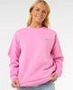 Sudadera Rip Curl Hibiscus Diamond Heritage Pink