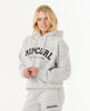 Sudadera Rip Curl Varsity Hoodie Grey Marle/Black