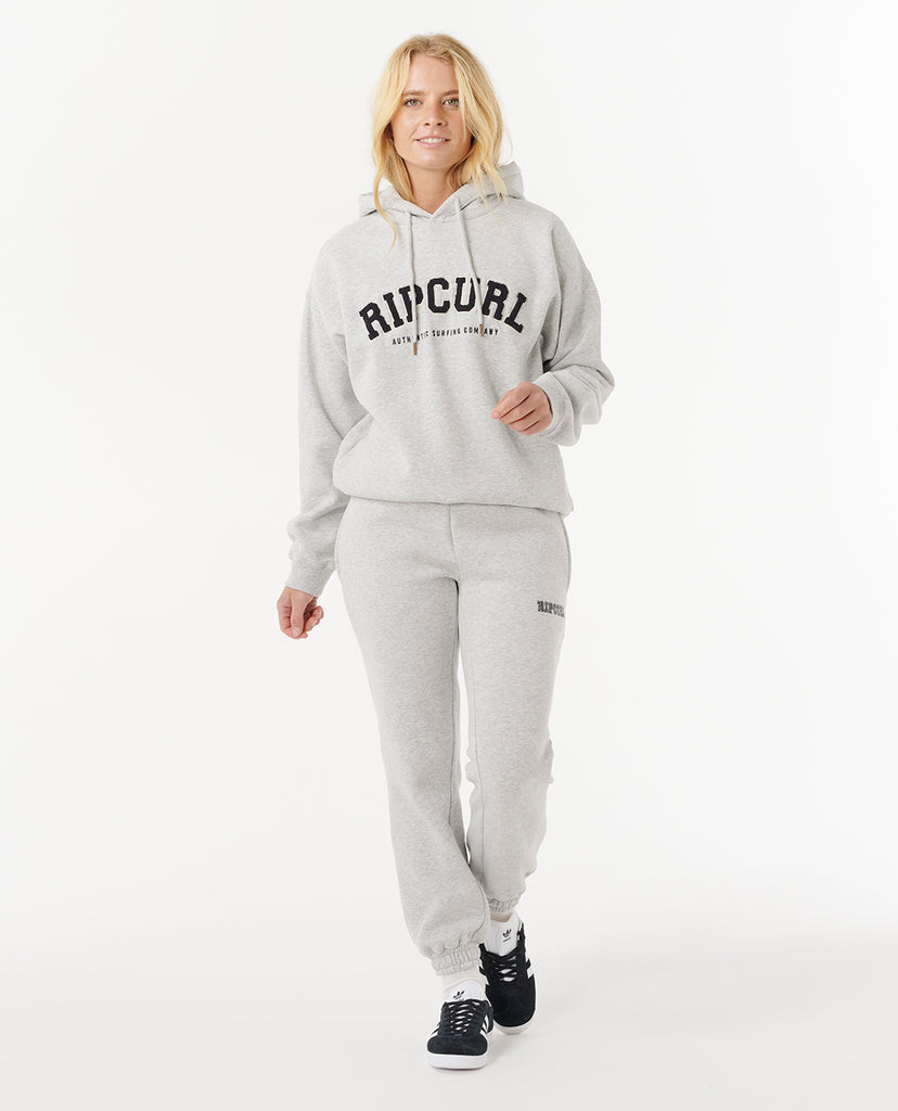 Sudadera Rip Curl Varsity Hoodie Grey Marle/Black