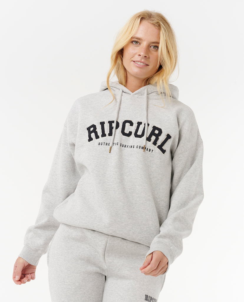 Sudadera Rip Curl Varsity Hoodie Grey Marle/Black