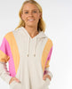 Sudadera Rip Curl Olalla Hoodie Fleece Oatmeal Marle