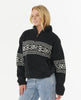 Sudadera Rip Curl Oceanic Cosmic Polar Washed Black