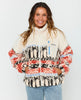Sudadera Rip Curl Oceanic Zip Beige