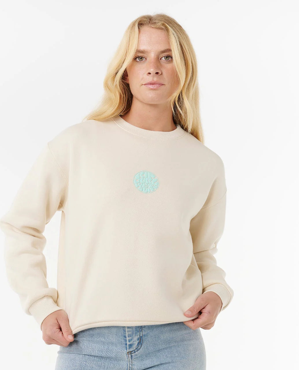 Sudadera Rip Curl Icons Of Surf Shell, detalle de acabado
