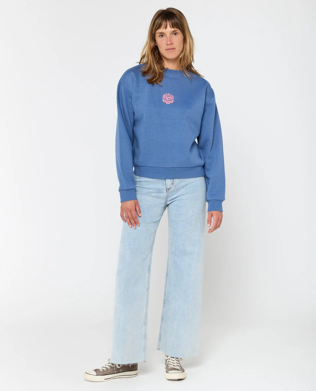 Sudadera Rip Curl Icons Of Surf Moonnight Blue, vista alternativa