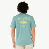 Camiseta Rip Curl Fade Out Icon Tee  Blue Lagoon