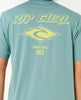 Camiseta Rip Curl Fade Out Icon Tee  Blue Lagoon