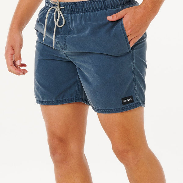 Bañador Rip Curl Volley Offset Washed Navy 15´