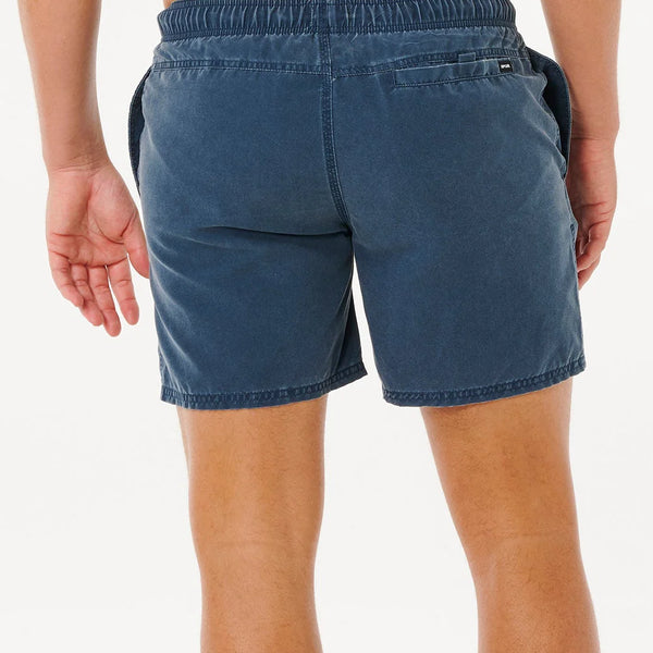 Bañador Rip Curl Volley Offset Washed Navy 15´