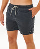 Bañador Rip Curl Volley Offset Washed Black 15´