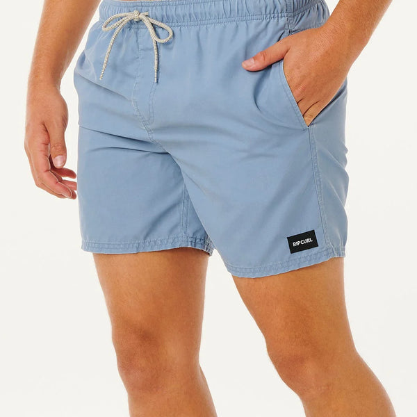 Bañador Rip Curl Volley Offset Washed Faded Denim 15´