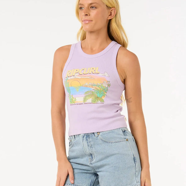 Camiseta Rip Curl La Paloma Lilac
