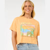 Camiseta Rip Curl La Paloma Crop Pastel Orange