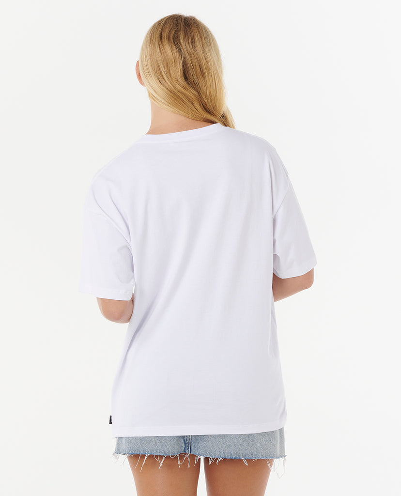 Camiseta Rip Curl Summer Classic Heritage White