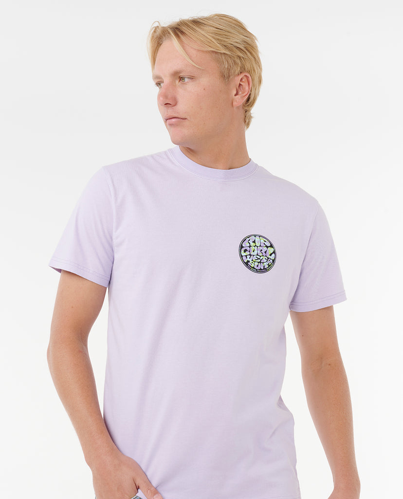 Camiseta Rip Curl Wettie Passage Tee Iced Lavender