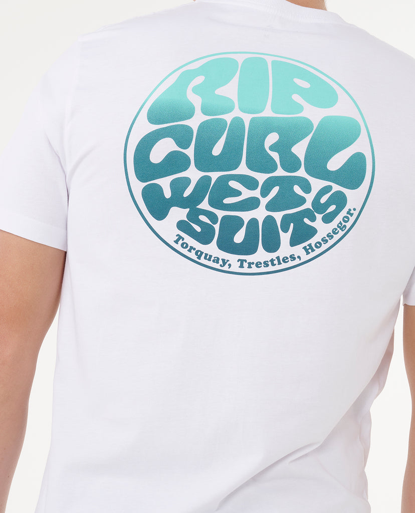Camiseta Rip Curl Wettie Passage Tee Optical White