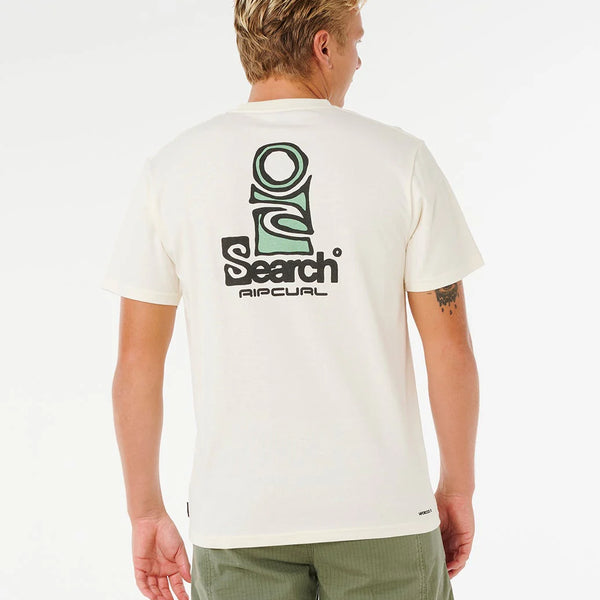 Camiseta Rip Curl Vaporcool Search Stack Bone
