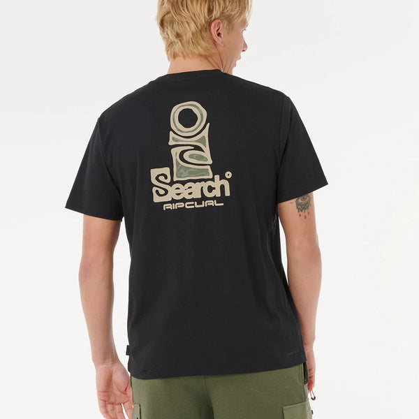Camiseta Rip Curl Vaporcool Search Stack Black