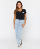 Camiseta Rip Heart V-Neck Black