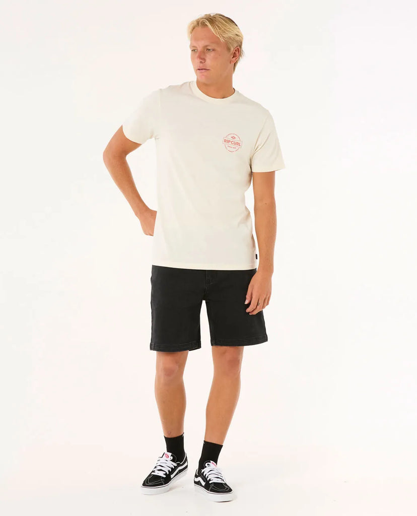 Camiseta Rip Curl Stapler Bone