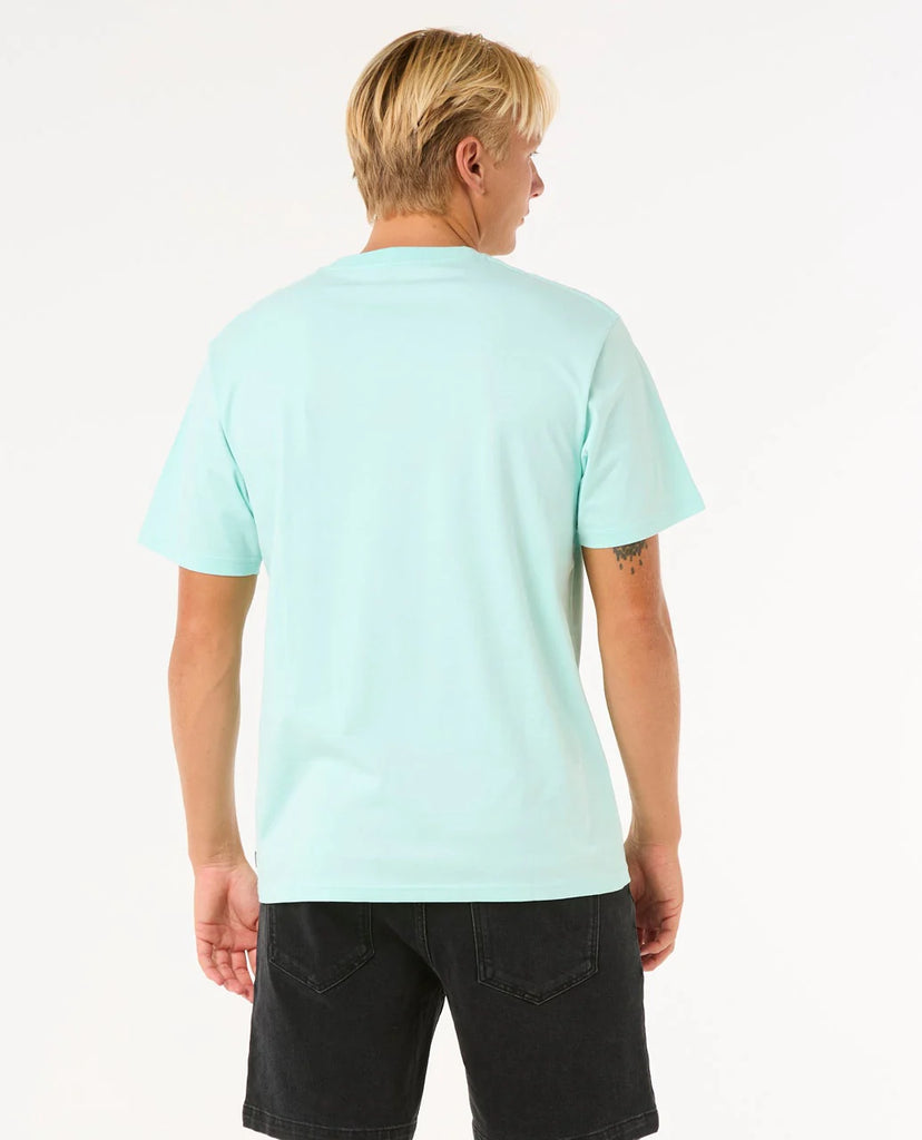 Camiseta Rip Curl Yo Mumma Surf Revival Light Aqua