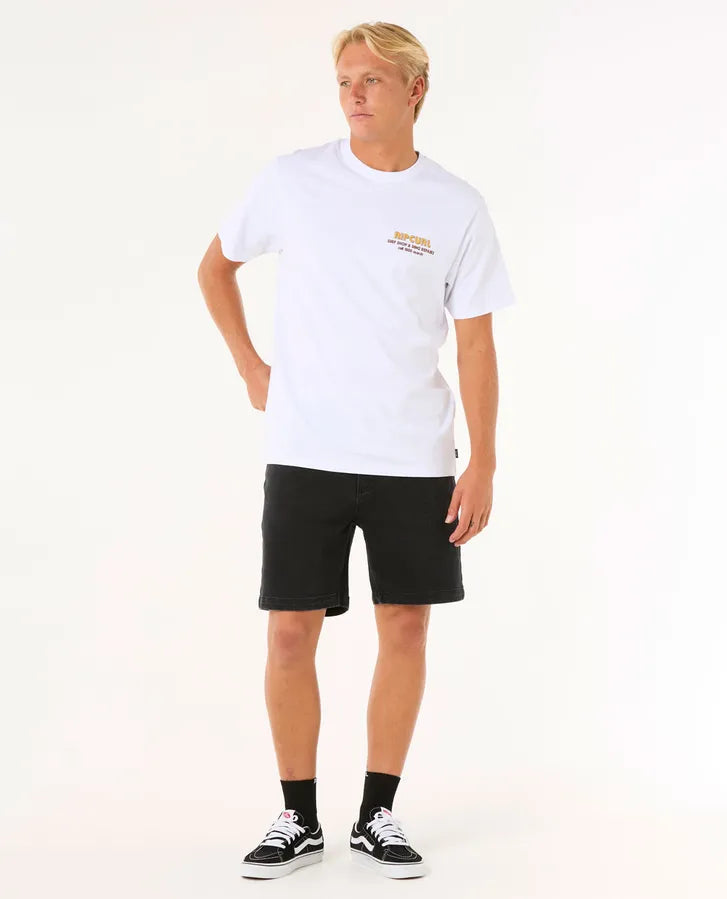 Camiseta Rip Curl Revival Ding Repair White