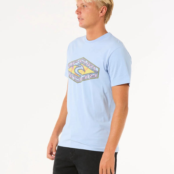 Camiseta Rip Curl Refill Tee Ice Blue