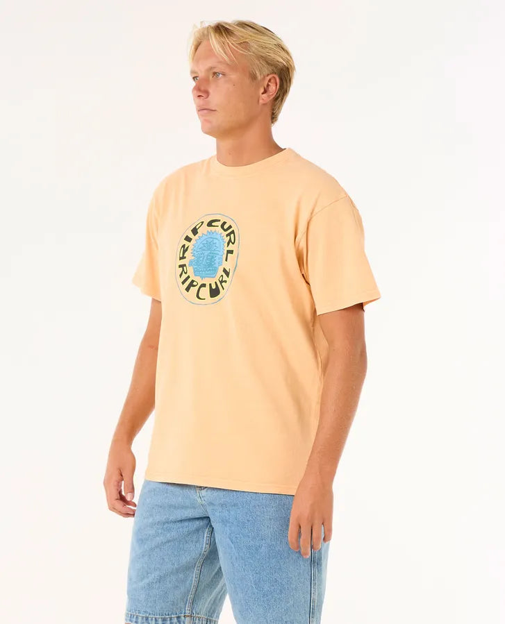 Camiseta Rip Curl Raw Energy Visions Mandarin Zest