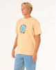Camiseta Rip Curl Raw Energy Visions Mandarin Zest
