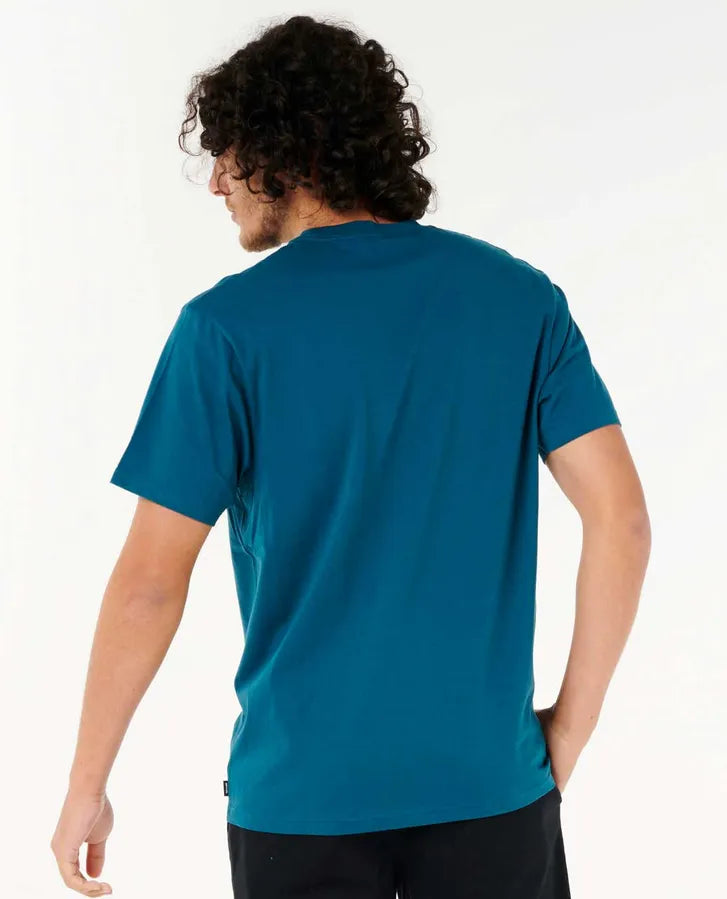 Camiseta Rip Curl Swirl Surf Revival Deep Ocean