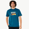 Camiseta Rip Curl Swirl Surf Revival Deep Ocean