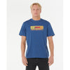 Camiseta Rip Curl Surf Revival Station Light Navy