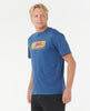 Camiseta Rip Curl Surf Revival Station Light Navy