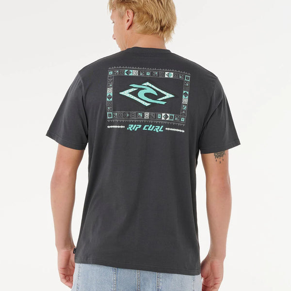 Camiseta Rip Curl Legacy Washed Black