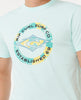 Camiseta Rip Curl Staple Filler Light Aqua