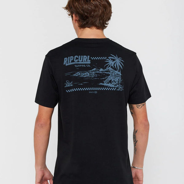 Camiseta Rip Curl Sportline F&B Black